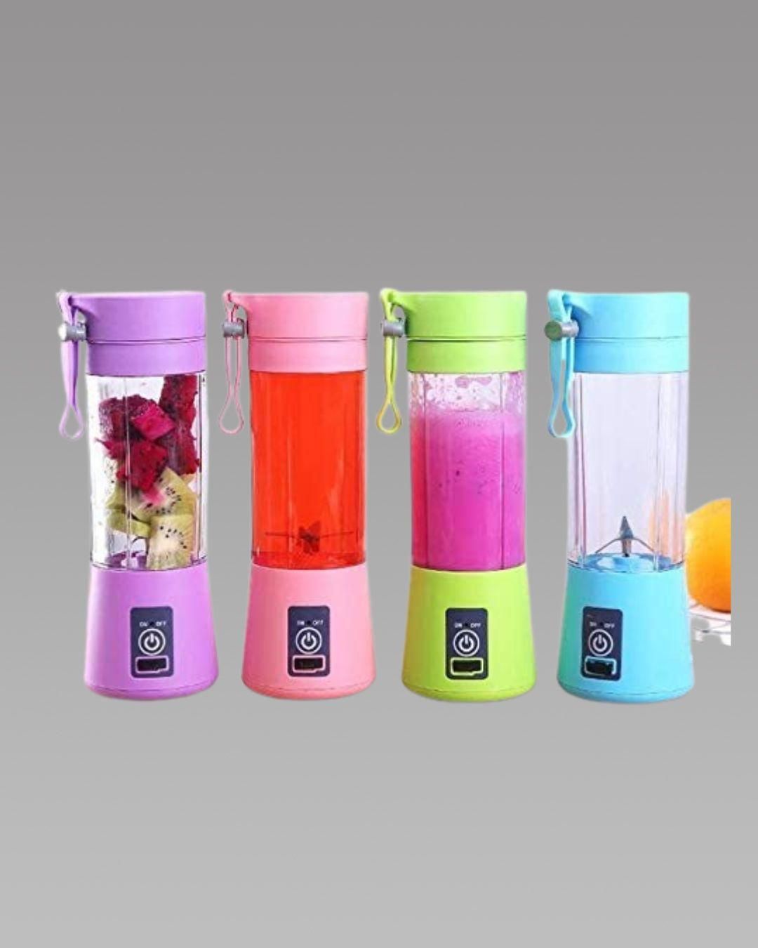 Portable USB Rechargeable Mini Juicer – 380 ml