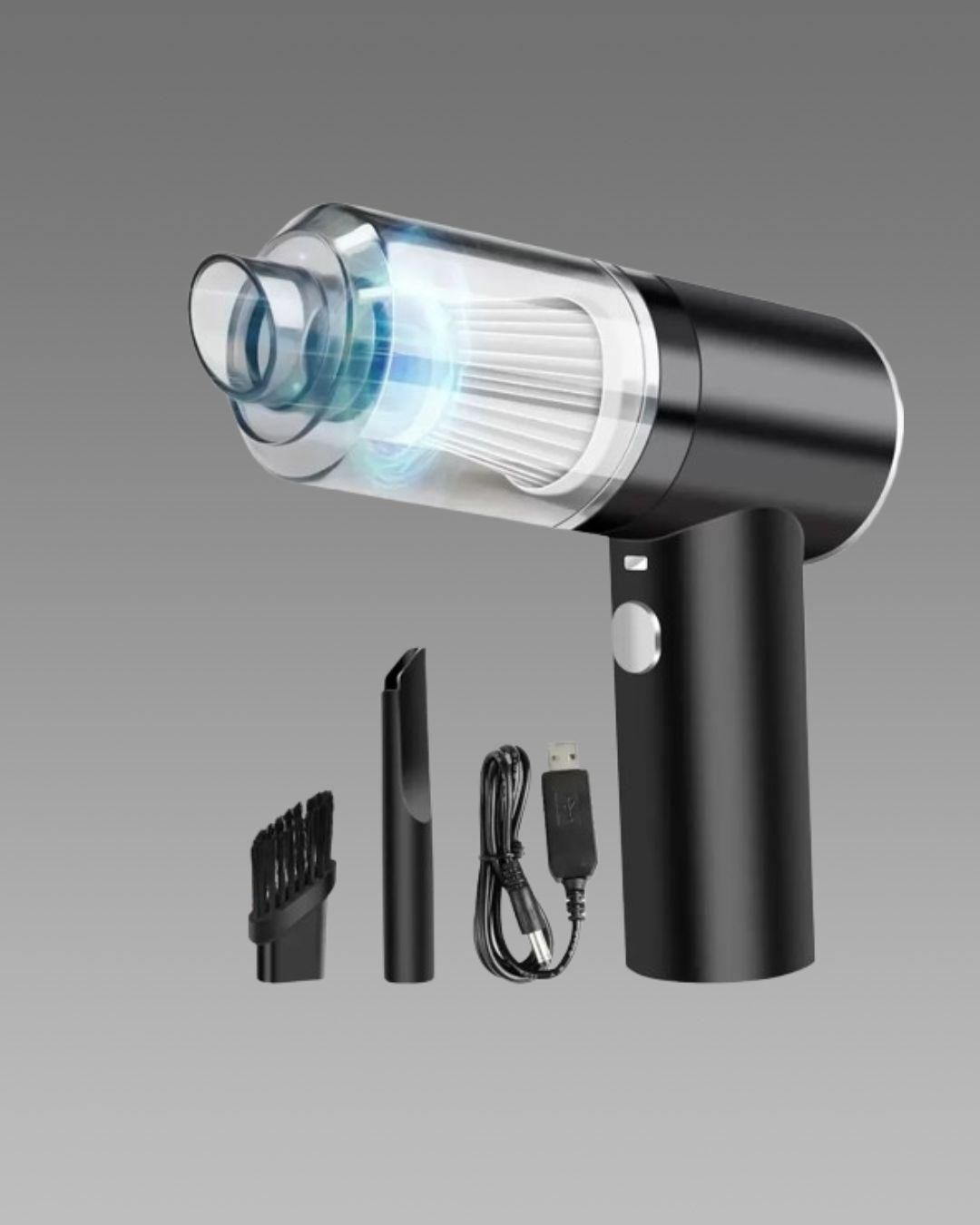 Portable Handheld Air Duster Wireless Vacuum Cleaner – Compact Cordless Cleaner for Home, Car & Office