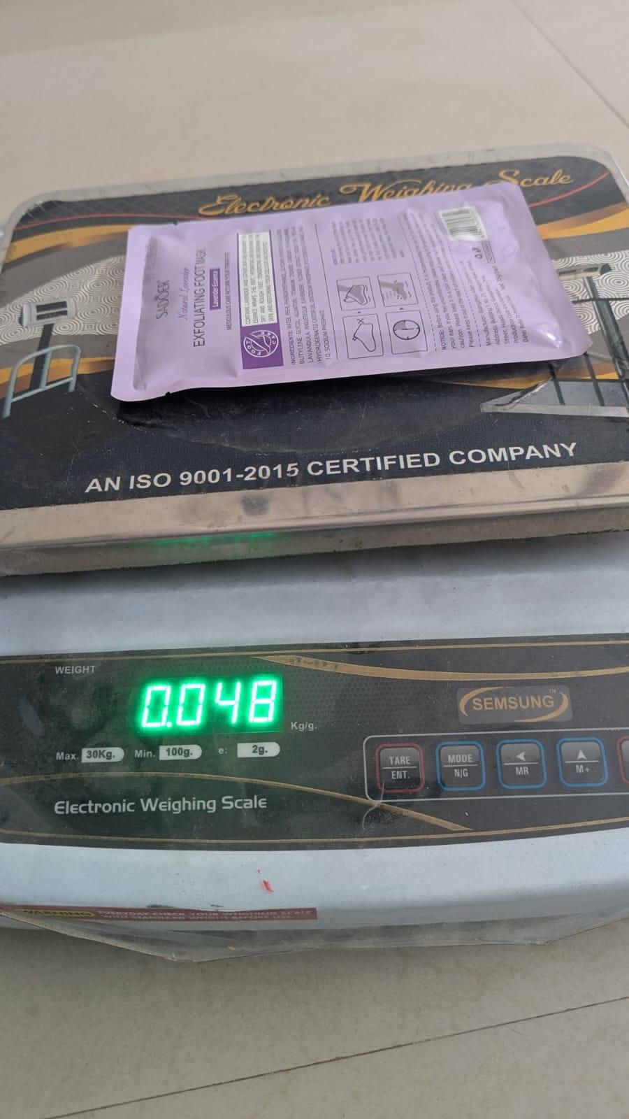 Foot Peeling Mask for Dead Skin Removal