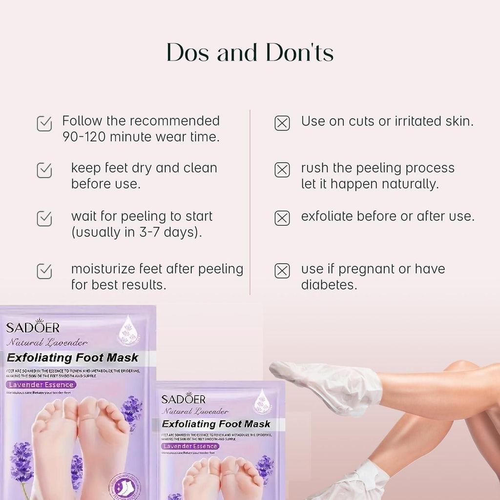 Foot Peeling Mask for Dead Skin Removal